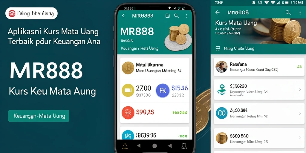 Antarmuka pengguna yang menarik dan informatif dari MR888.